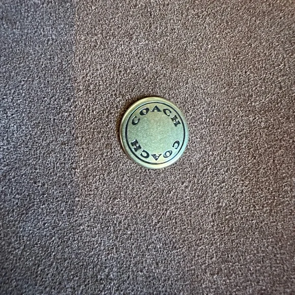 Coach Brown Suede Hobo Bag - Picture 5 of 10